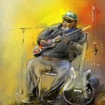 Guitariste Big Jerry à Memphis – USA