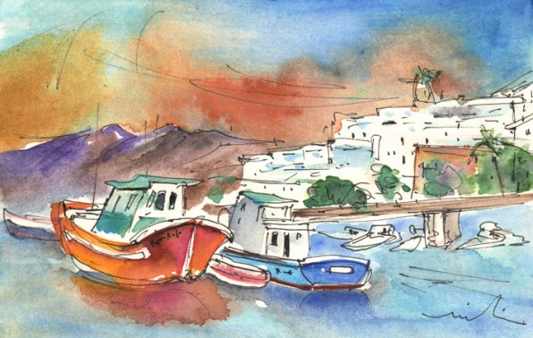 Lanzarote en Peinture: Puerto del Carmen